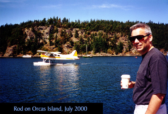 Rod on Orcas